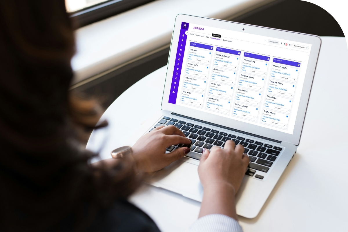 Acredia CRM for Aged Care Providers